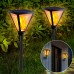 Toodour Solar Christmas Lights Outdoor, 2 Pack 94 LED Larger Solar Torch Lights with Flickering Flame, Waterproof Solar Powered Outdoor Lights Landscape Decorative Lighting for Christmas Decor