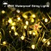 Toodour Solar Christmas Lights, 2 Packs 72ft 200 LED 8 Modes Solar String Lights, Waterproof Solar Fairy Lights for Xmas Tree, Garden, Patio, Wedding, Party, Christmas Decorations (Warm White)