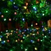 Toodour Solar Christmas Lights, 2 Packs 72ft 200 LED 8 Modes Solar String Lights, Waterproof Solar Outdoor Christmas Lights for Garden, Patio, Fence, Balcony, Christmas Tree Decorations (Multicolor)