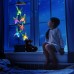 Toodour Solar String Lights, Color Changing Solar Hummingbird Wind Chimes, LED Decorative Mobile, Waterproof Outdoor String Lights for Patio, Balcony, Bedroom, Party, Yard, Window, Garden
