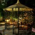 Solar String Lights 50 LED 29.5ft Solar Patio Lights with 8 Modes, Waterproof Crystal Ball String Lights for Patio, Lawn, Garden, Wedding, Party, Christmas Decor(Warm White)