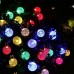 Toodour Solar String Lights Outdoor Waterproof, 35.6ft 60 LED Globe String Lights, 8 Modes Solar Powered Patio Lights for Garden, Yard, Roof, Party Decorations (Multicolor)