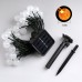 Toodour Solar Halloween Lights Outdoor 35.6ft 60 LED Globe Orange & Purple String Lights with 8 Modes, Waterproof Halloween String Lights for Patio Garden Lawn Gazebo Yard Porch Halloween Decorations