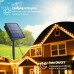 Toodour Solar Outdoor String Lights, 35.6ft 60 LED Globe String Lights with Remote, Waterproof Solar Powered Patio Lights for Garden, Lawn, Gate, Balcony Decorations
