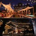 Toodour Solar String Lights Outdoor 35.6ft 60 LED Globe String Lights,Waterproof 8 Modes Solar Powered Patio Lights for Garden, Home, Gazebo, Yard Decorations (Warm White)