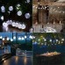 Toodour Solar String Lights Outdoor, 35.6ft 60 LED Globe String Lights, Waterproof 8 Modes Solar Powered Patio Lights for Garden, Porch, Wedding Decorations (White)