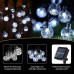 Toodour Solar String Lights Outdoor, 35.6ft 60 LED Globe String Lights, Waterproof 8 Modes Solar Powered Patio Lights for Garden, Porch, Wedding Decorations (White)