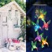 Toodour Solar String Lights, Color Changing Solar Hummingbird Wind Chimes, LED Decorative Mobile, Waterproof Outdoor String Lights for Patio, Balcony, Bedroom, Party, Yard, Window, Garden
