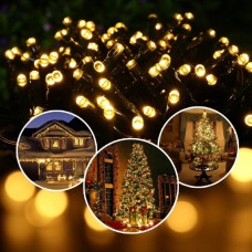 Toodour Christmas Lights White, 82ft 200 LED Christmas String Lights with 8 Modes, Timer, Connectable Plug in Christmas Outdoor Indoor Lights for Home Garden Party Xmas Tree Decor