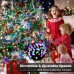 Toodour Christmas Lights Indoor, 82ft 200 LED Christmas String Lights with Remote, RGB Color Changing Lights Decorations for Home, Party, Xmas Tree