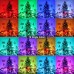 Toodour Christmas Lights Indoor, 82ft 200 LED Christmas String Lights with Remote, RGB Color Changing Lights Decorations for Home, Party, Xmas Tree