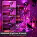 Toodour Halloween Lights Indoor, 82ft 200 LED Halloween String Lights with Remote, RGB Color Changing Lights Decorations for Home, Party, Xmas Tree