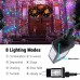 Christmas Lights Multicolor, Toodour 82ft 200 LED Christmas String Lights with 8 Modes, Timer, Connectable Plug in Christmas Outdoor Indoor Lights for Home, Garden, Party, Christmas Tree Decor