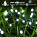Toodour Christmas Lights White, 82ft 200 LED Christmas String Lights with 8 Modes, Timer, Connectable Plug in Christmas Outdoor Indoor Lights for Home Garden Party Xmas Tree Decor