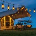 Toodour Festoon Lights Outdoor with 15 Flickering Flame Bulb 9M, SAA Approved LED Flame Lights - Waterproof and Shatterproof Outdoor Patio Lights for Yard Garden Porch Party Outside Decorations Toodour Festoon Lights Outdoor with 15 Flickering Flame Bulb 9M, SAA Approved LED Flame Lights - Waterproof and Shatterproof Outdoor Patio Lights for Yard Garden Porch Party Outside Decorations