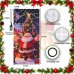 Christmas Door Cover with Lights, 36*80 Inch Front Door Decor with 8 Modes Timer, Santa Claus Multicolor Christmas Light for Front Door Porch Banner Backdrop House Xmas Indoor Outdoor Decorations Christmas Door Cover with Lights, 36*80 Inch Front Door Decor with 8 Modes Timer, Santa Claus Multicolor Christmas Light for Front Door Porch Banner Backdrop House Xmas Indoor Outdoor Decorations