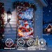 Christmas Door Cover with Lights, 36*80 Inch Front Door Decor with 8 Modes Timer, Snowman White Christmas Light for Front Door Porch Banner Backdrop House Xmas Indoor Outdoor Decorations Christmas Door Cover with Lights, 36*80 Inch Front Door Decor with 8 Modes Timer, Snowman White Christmas Light for Front Door Porch Banner Backdrop House Xmas Indoor Outdoor Decorations