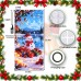 Christmas Door Cover with Lights, 36*80 Inch Front Door Decor with 8 Modes Timer, Snowman White Christmas Light for Front Door Porch Banner Backdrop House Xmas Indoor Outdoor Decorations Christmas Door Cover with Lights, 36*80 Inch Front Door Decor with 8 Modes Timer, Snowman White Christmas Light for Front Door Porch Banner Backdrop House Xmas Indoor Outdoor Decorations