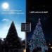 Toodour Solar Christmas Lights, 72ft 200 LED 8 Modes Outdoor Christmas String Lights, Waterproof Solar String Light for Xmas Tree, Fence, Holiday, Party, Balcony, Outdoo Xmas Decorations - Multicolor