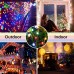 Toodour Solar Christmas Lights, 72ft 200 LED 8 Modes Outdoor Christmas String Lights, Waterproof Solar String Light for Xmas Tree, Fence, Holiday, Party, Balcony, Outdoo Xmas Decorations - Multicolor