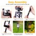 Toodour Solar Lights Outdoor Waterproof, 6 Pack LED Solar Powered Torch Lights with Flicking Flame, Landscape Lighting for Garden Yard Pathway, Warm White
