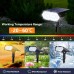 Toodour Solar Lights Outdoor, 4 Pack 49 LED Super Bright Solar Spot Lights with 2 Lighting Mode, Waterproof Solar Powered Landscape Spotlights for Garden Yard Patio Walkway Outdoor Decor, White