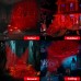 Toodour Halloween Projector Lights Outdoor, Dynamic Spider Projector Lights with Timer, Waterproof Halloween Decorations for Indoor Home Party Garden