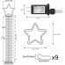 Toodour Christmas Lights, 317 LED 10ft X 9 Outdoor Christmas Decorations Lights with 12" Topper Star, 8 Lighting Modes Outside Christmas Tree Lights (Multicolor)