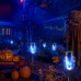 Toodour Outdoor Solar Lights, 12 Pack LED Solar Torch Lights with Flickering Flame, Waterproof Lighting Decoration for Patio Garden Yard Pathway Landscape, Blue