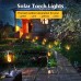 Toodour Outdoor Solar Lights, 12 Pack LED Solar Torch Lights with Flickering Flame, Waterproof Lighting Decoration for Patio Garden Yard Pathway Landscape