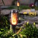 Toodour Outdoor Solar Lights, 6 Pack LED Solar Torch Lights with Flickering Flame for Patio, Lawn, Yard, Lamps, Pathway, Garden Decor