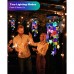 Toodour Solar Wind Chimes with Colorful Shells, Waterproof Solar Powered Outdoor Decor for Garden Patio Porch, Gifts for Mom Grandma Women