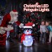 Toodour 20 Inch Christmas Lighted Penguin Outdoor, Pop-Up Penguin Decorations w/ 40 LED Lights, Battery Operated, Holiday Decor for Garden Yard
