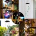 Toodour Solar Hummingbird Wind Chimes Outdoor Colors Changing Upgraded 7 LED Lights Energy Saving and Waterproof Hanging Shiny Lights for Home Patio Yard Garden Decor Great Gifts