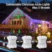 Toodour Christmas Lights Outdoor, 29.5ft 360 LED Icicle Christmas Lights with 8 Modes, 60 Drops, Plug in Fairy String Lights for Party, Holiday, Wedding Decors (Multicolor)