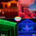 Toodour Christmas Icicle Lights Outdoor, RGB Color Changing Icicle Light with 60 Drops, 29.5ft 360 LED Christmas Lights - Window Fairy Twinkle Light for Home, Garden, Outdoor Xmas Decorations Toodour Christmas Icicle Lights Outdoor, RGB Color Changing Icicle Light with 60 Drops, 29.5ft 360 LED Christmas Lights - Window Fairy Twinkle Light for Home, Garden, Outdoor Xmas Decorations