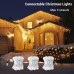 Toodour Outdoor Christmas Lights, 29.5ft 360 LED Icicle Christmas Lights with 8 Modes, 60 Drops Fairy Twinkle Lights for Holiday, Party, Wedding Decors (Warm White)