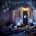 Toodour Christmas Icicle Lights, 29.5ft 360 LED Icicle Christmas Lights with 8 Modes, 60 Drops Fairy Twinkle Lights Outdoor for Holiday, Party, Wedding Decorations (White)