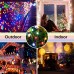 Toodour LED Christmas Lights, 72ft 200 LED String Lights with 8 Modes, Timer, Low Voltage Indoor Fairy Twinkle Lights for Christmas, Home, Garden, Party, Holiday, Xmas Tree Lights (Multicolor)