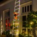 Toodour LED Christmas Light - Christmas Decorative Ladder Lights with Santa Claus, Christmas Decorations Lights for Indoor Outdoor, Window, Garden, Home Decor - Multicolor