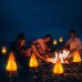 Toodour Solar Outdoor Torch Lights with Flickering Flame, 4Pack Solar Christmas Outdoor Lights, Waterproof LED Flame Torches for Outdoor Camping Garden Landscape Patio Path Xmas Decorations