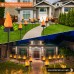 Toodour Solar Outdoor Torch Lights with Flickering Flame, 4Pack Solar Christmas Outdoor Lights, Waterproof LED Flame Torches for Outdoor Camping Garden Landscape Patio Path Xmas Decorations