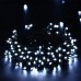 Toodour Solar Christmas Lights, 2 Packs 72ft 200 LED 8 Modes Solar String Lights, Waterproof Solar Fairy Lights for Xmas Tree, Garden, Patio, Holiday, Party, Outdoor Christmas Decorations (White)