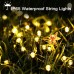 Toodour Solar String Lights Outdoor Waterproof, 72ft 200 LED Solar Powered Lights, 8 Modes Warm White Christmas Lights Decor for Garden, Yard, Party, Wedding, Christmas Tree