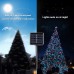 Toodour Solar String Lights Outdoor Waterproof, 72ft 200 LED Solar Powered Lights, 8 Modes Warm White Christmas Lights Decor for Garden, Yard, Party, Wedding, Christmas Tree