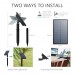Toodour Solar Garden Lights, Dual Power Supply USB & Solar Charge String Lights, 77ft 220 LED Outdoor Garden Lights, Perfect for Indoor & Outdoor, Garden, Wedding Decorations (Warm White)