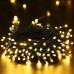 Toodour Solar String Lights Outdoor Waterproof, 72ft 200 LED Solar Powered Fairy Lights, 8 Modes Christmas Decorations for Garden, Yard, Party, Wedding, Christmas Tree (Warm White)