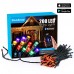 Toodour Smart Fairy Lights, 65ft 200 LED Bluetooth Mini String Lights Controlled by iOS & Android Devices Ideal for Parties, Stage, Wedding, Christmas Decorations (Multicolor)