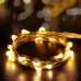 Toodour Battery Fairy Lights 8 Packs 30 LED 10ft Battery Operated String Lights, DIY Silver Wire LED String Lights for Wedding, Bedroom, Home, Party, Table, Christmas Decor (Warm White)