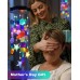 Toodour Solar Wind Chimes Outdoor Waterproof - Colorful Shell Wind Chime, Mother's Day & Easter Gifts for Women, Mom, Grandma - Decorative Hanging Lights for Garden, Patio, Porch